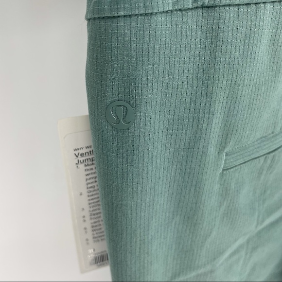 LULULEMON NWT VENTLIGHT ZIPPERED JUMPSUIT TIDEWATER TEAL 14 - Picture 12 of 14